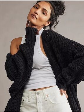 Free People | Nightingale | Cardigan | Black